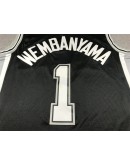 Victor Wembanyama #1  San Antonio Spurs Jersey