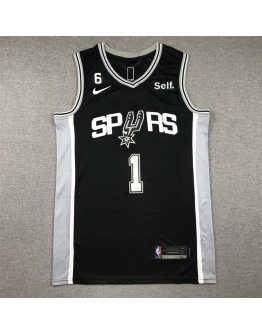 Victor Wembanyama #1  San Antonio Spurs Jersey