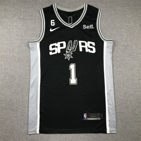 Victor Wembanyama #1  San Antonio Spurs Jersey