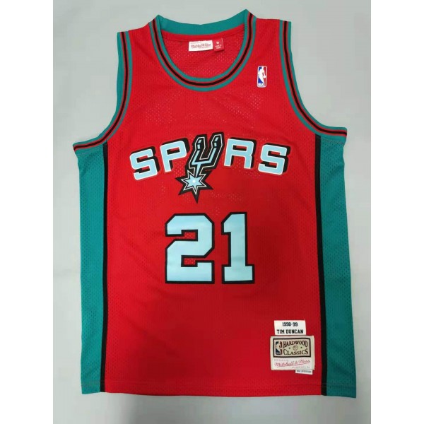 Tim Duncan #21 San Antonio Spurs Jersey