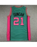 Tim Duncan #21 San Antonio Spurs Jersey