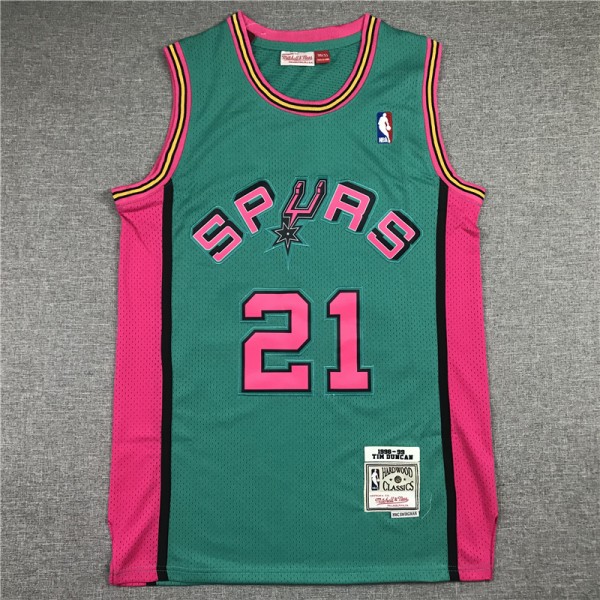 Tim Duncan #21 San Antonio Spurs Jersey