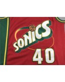 Shawn Kemp #40  Seattle SuperSonics Jersey