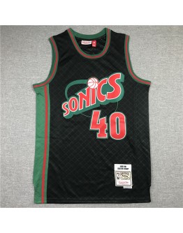 Shawn Kemp #40  Seattle SuperSonics Jersey