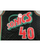 Shawn Kemp #40  Seattle SuperSonics Jersey