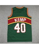 Shawn Kemp #40  Seattle SuperSonics Jersey