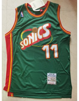 Detlef Schrempf #11 Seattle SuperSonics Jersey