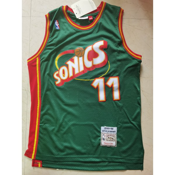 Detlef Schrempf #11 Seattle SuperSonics Jersey