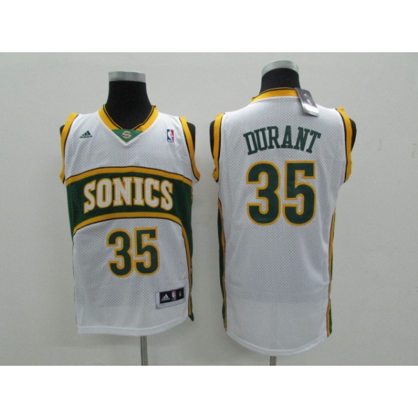 Kevin Durant #35  Seattle SuperSonics Jersey