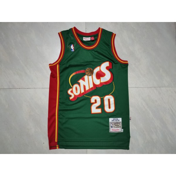 Gary Payton #20 Seattle SuperSonics Jersey