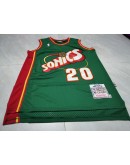 Gary Payton #20 Seattle SuperSonics Jersey