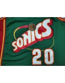 Gary Payton #20 Seattle SuperSonics Jersey