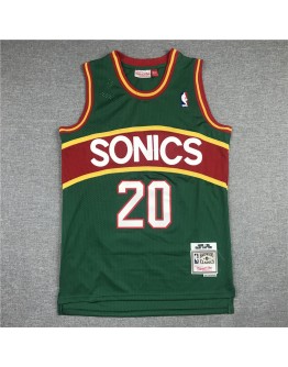 Gary Payton #20 Seattle SuperSonics Jersey