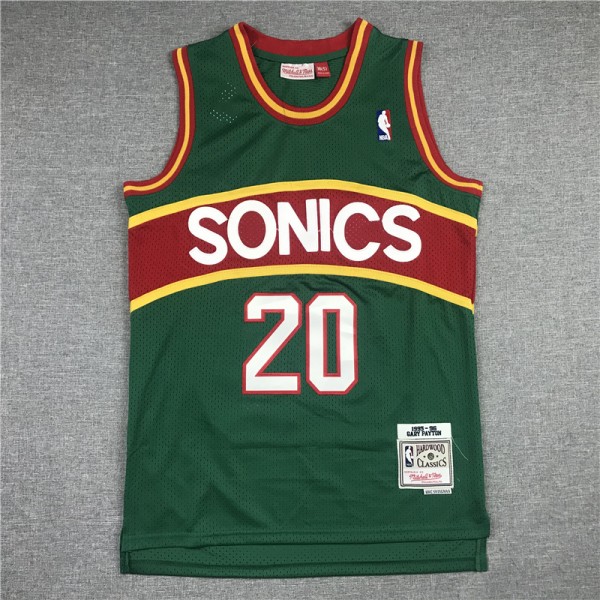 Gary Payton #20 Seattle SuperSonics Jersey