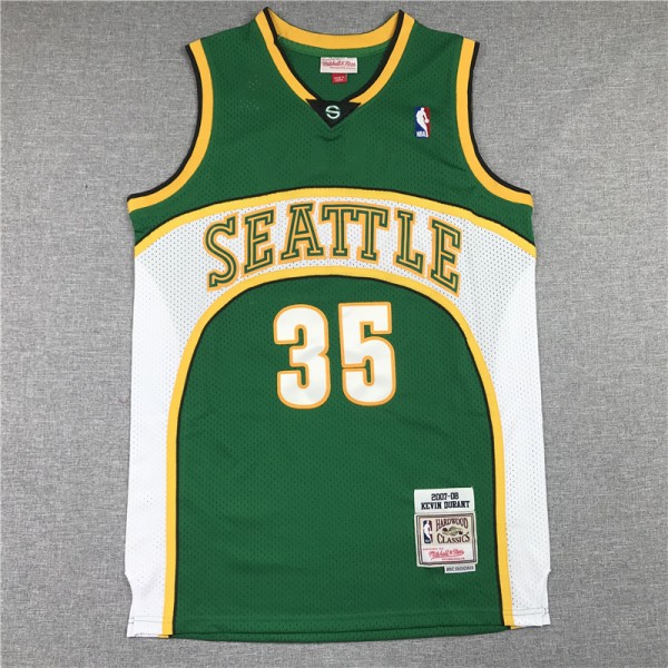 Kevin Durant #35  Seattle SuperSonics Jersey