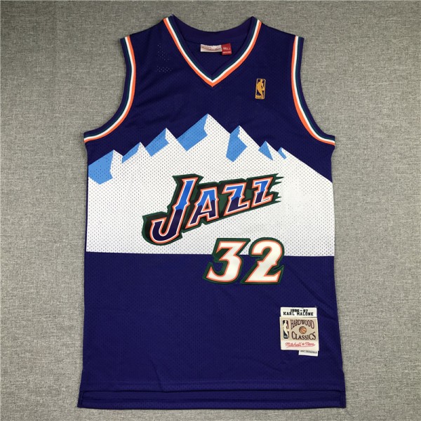 Karl Malone #32  Utah Jazz Jersey