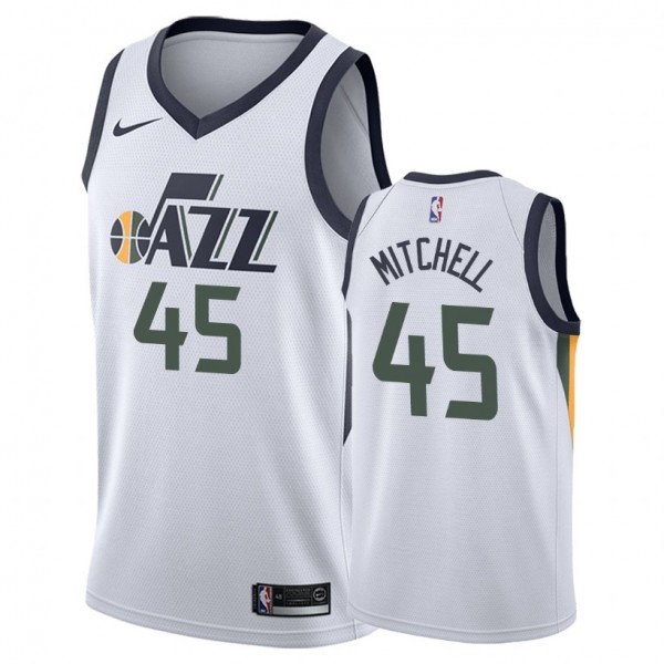 Donovan Mitchell #45  Utah Jazz Jersey