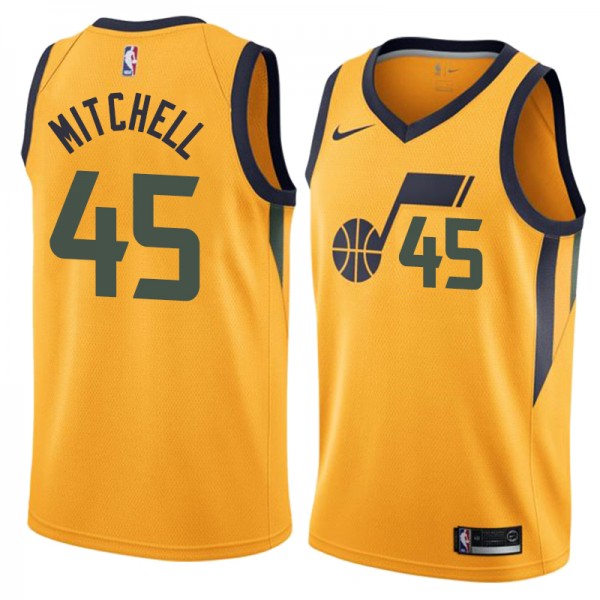 Donovan Mitchell #45  Utah Jazz Jersey