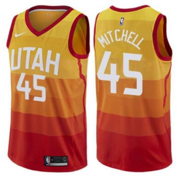 Donovan Mitchell #45  Utah Jazz Jersey