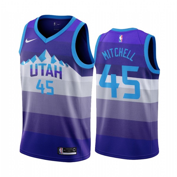 Donovan Mitchell #45  Utah Jazz Jersey