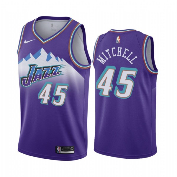 Donovan Mitchell #45  Utah Jazz Jersey