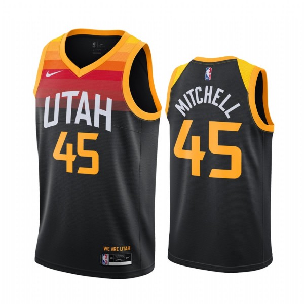 Donovan Mitchell #45  Utah Jazz Jersey