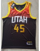 Donovan Mitchell #45  Utah Jazz Jersey