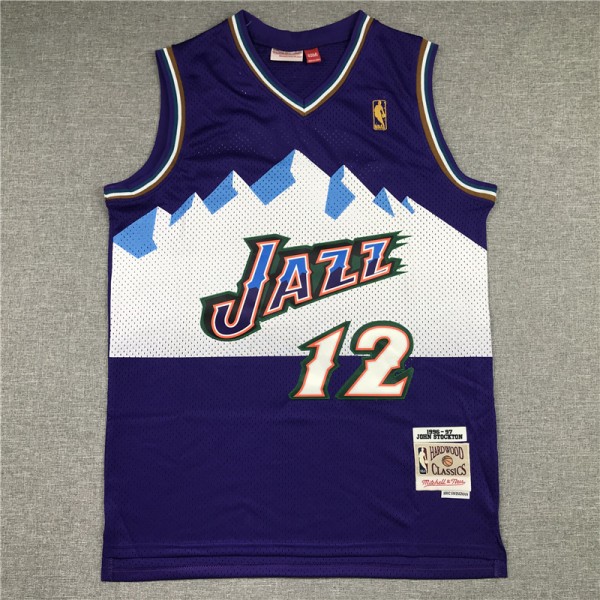 John Stockton #12 Utah Jazz Jersey