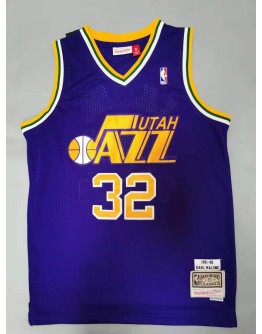 Karl Malone #32  Utah Jazz Jersey