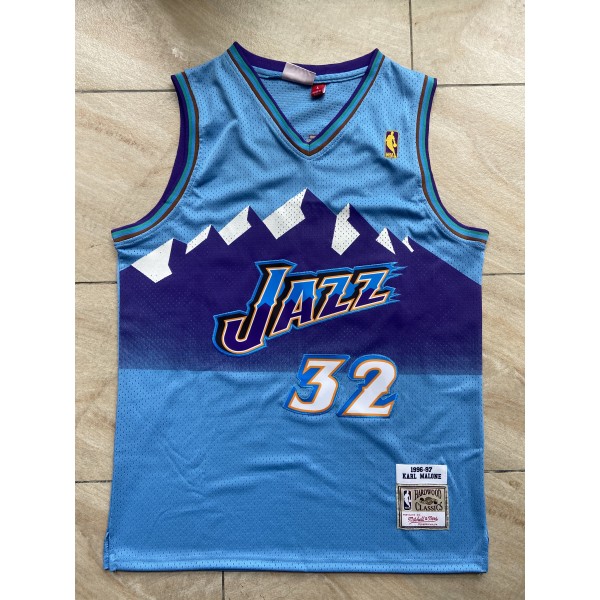 Karl Malone #32  Utah Jazz Jersey