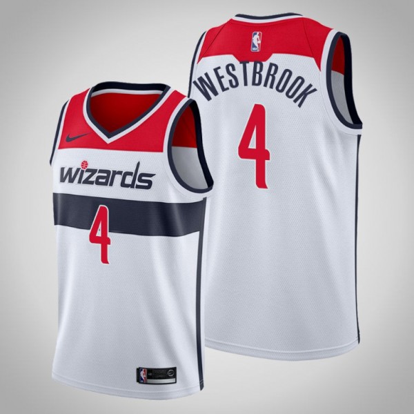 Russell Westbrook #4  Washington Wizards Jersey