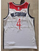 Russell Westbrook #4  Washington Wizards Jersey