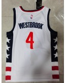 Russell Westbrook #4  Washington Wizards Jersey