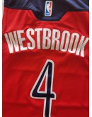 Russell Westbrook #4  Washington Wizards Jersey