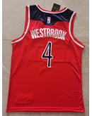 Russell Westbrook #4  Washington Wizards Jersey