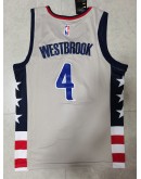 Russell Westbrook #4  Washington Wizards Jersey